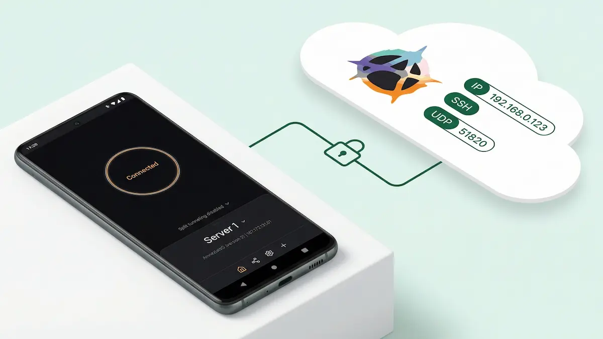 AmneziaWG2 pada VPS dalam 5 minit — DigitalOcean, AWS, Azure, GCP (2026)