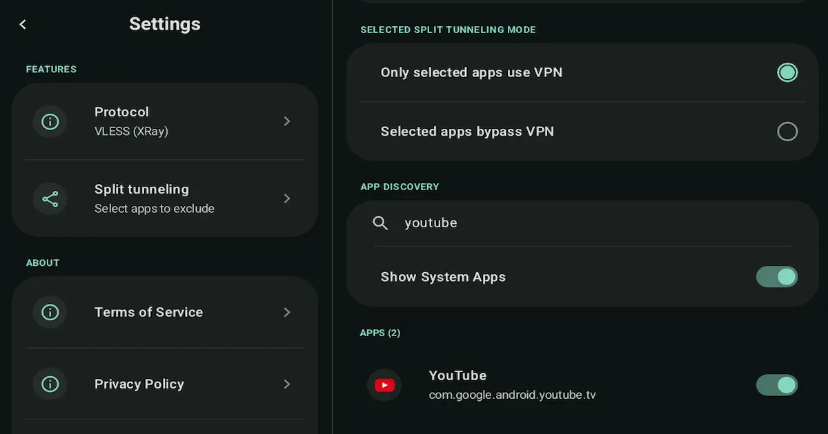 Split Tunneling di Android: Panduan & Preset (2026)