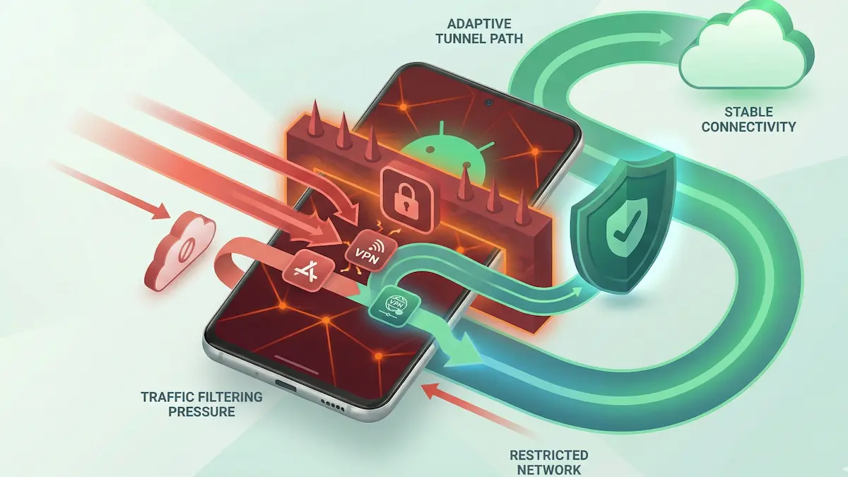 Xray (VLESS/Reality) tidak berfungsi pada Android? Baiki (2026)